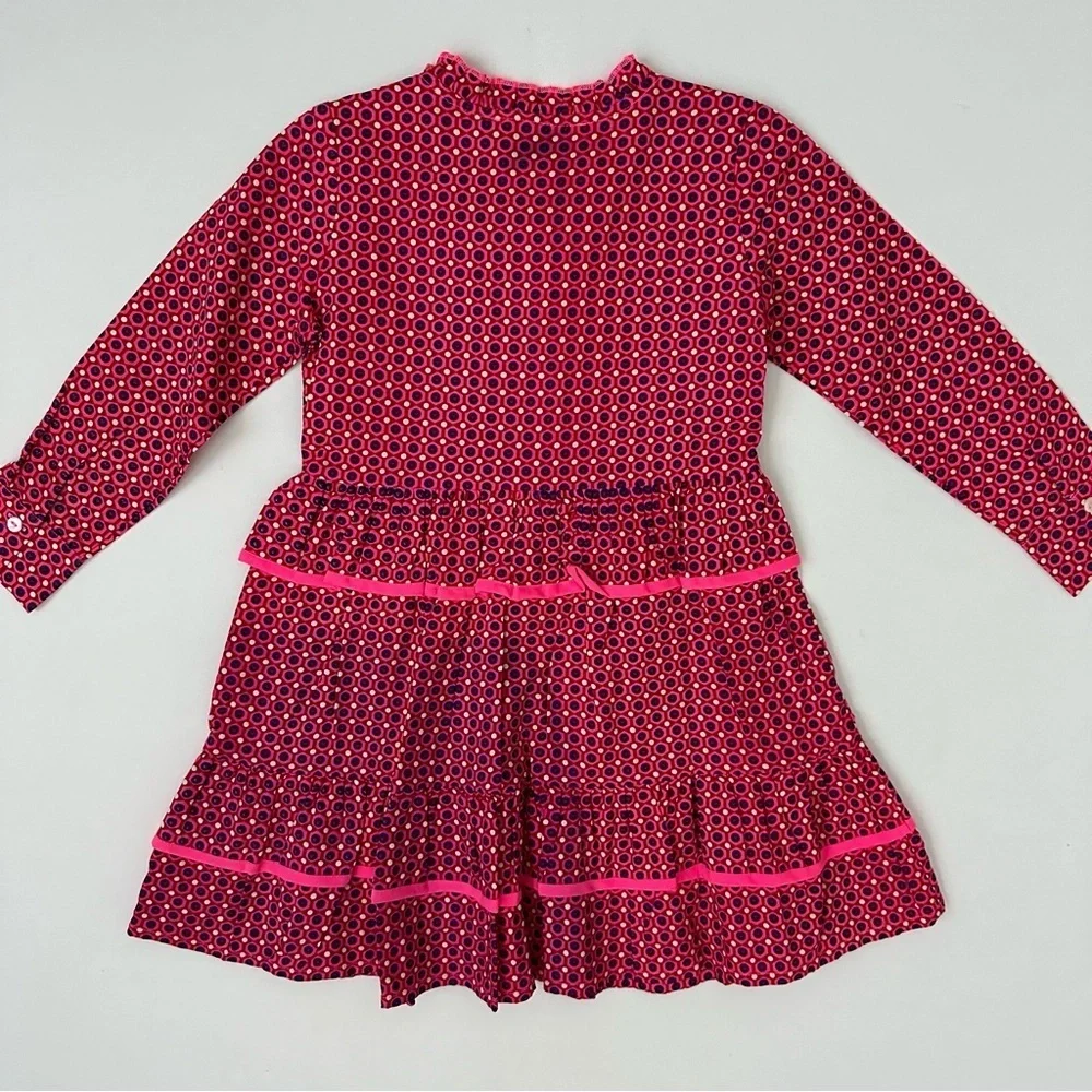 Mim-Pi Long Sleeve Dress Size 104/4 Toddler Girl